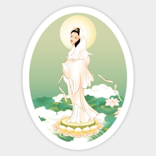 Goddess of Mercy Sticker